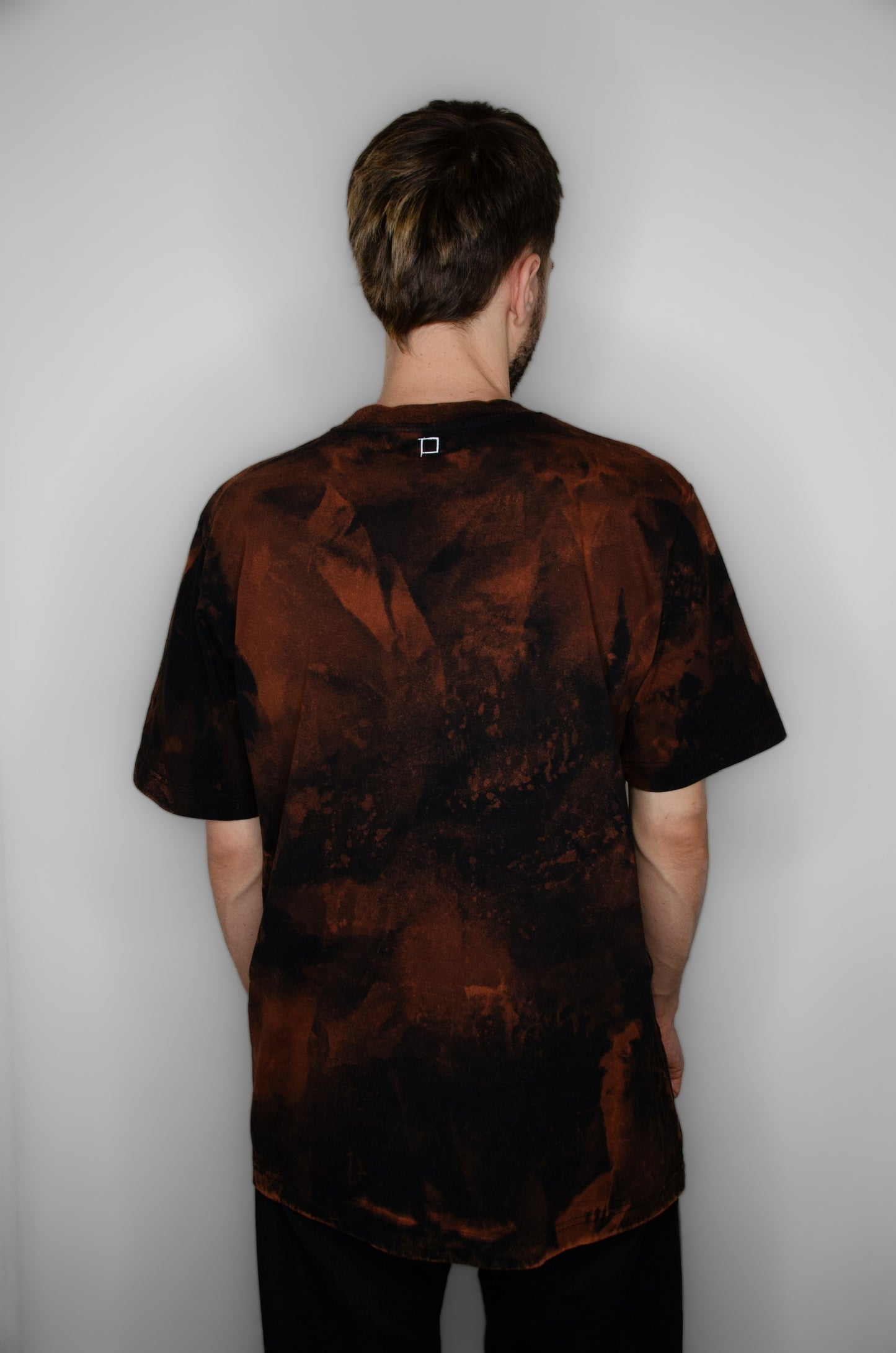 Small Peace Hand Print BLEACHED - für einen individuellen, unique Look