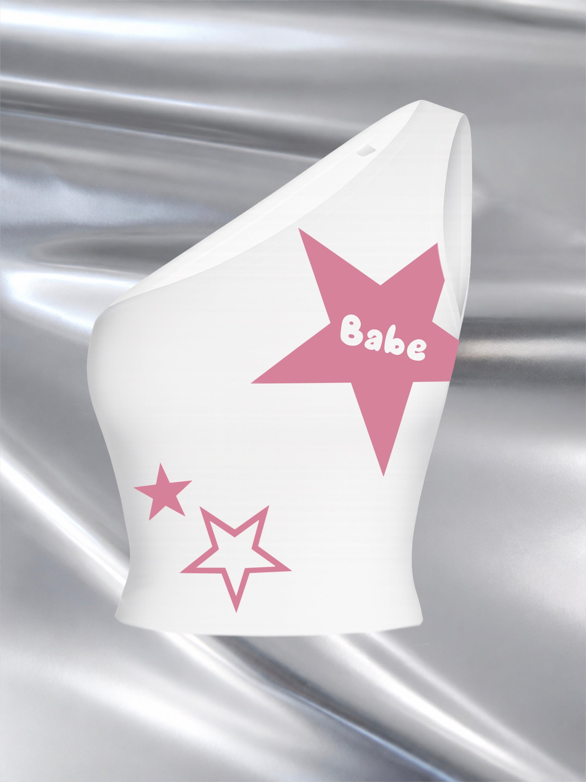 Babe Y2K One Shoulder Top