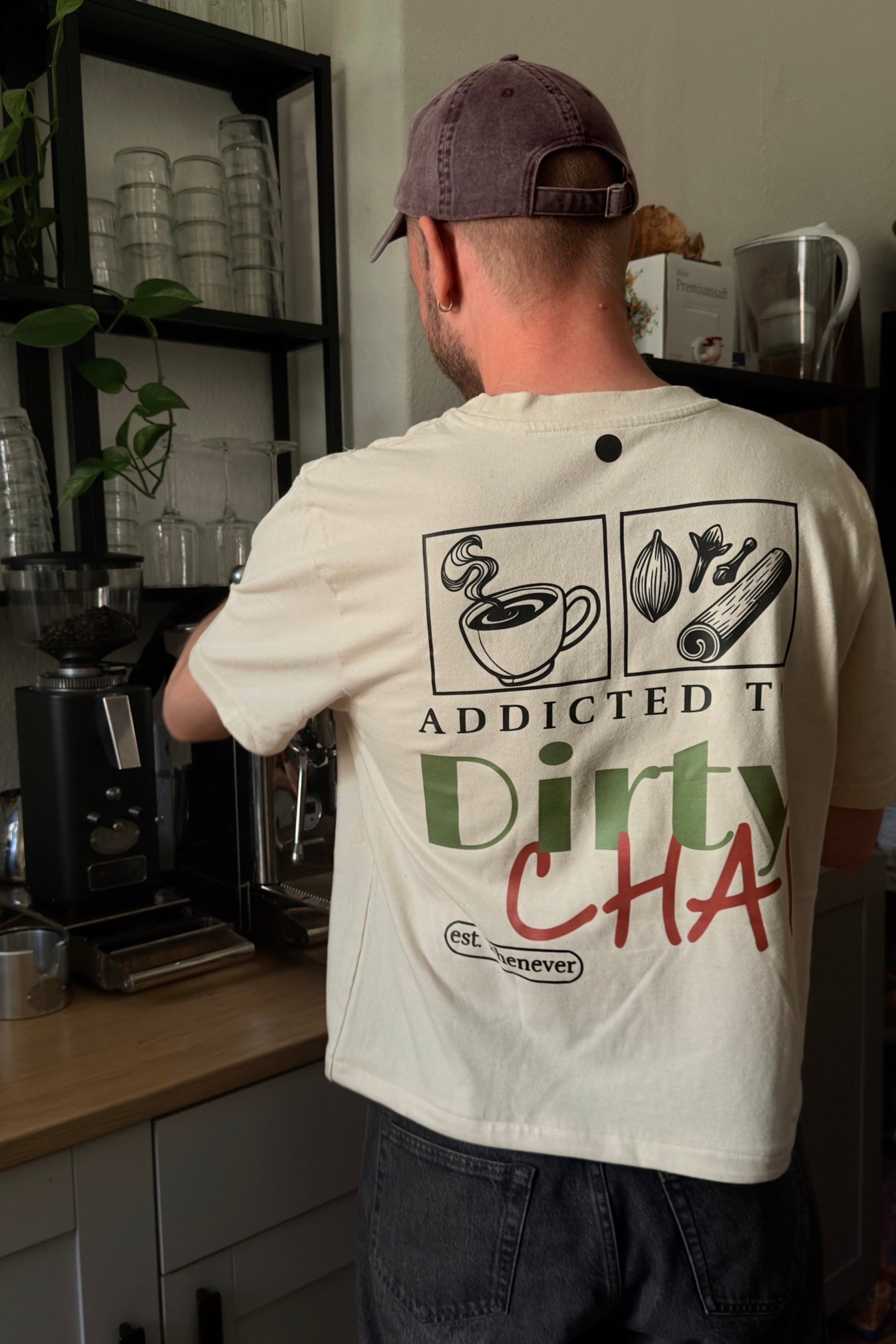 Dirty Chai Shirt - Medium Cropped