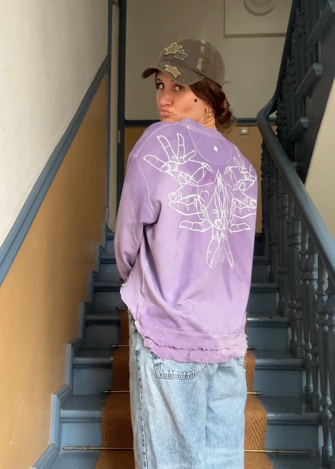 Upcycled unisex Longsleeve