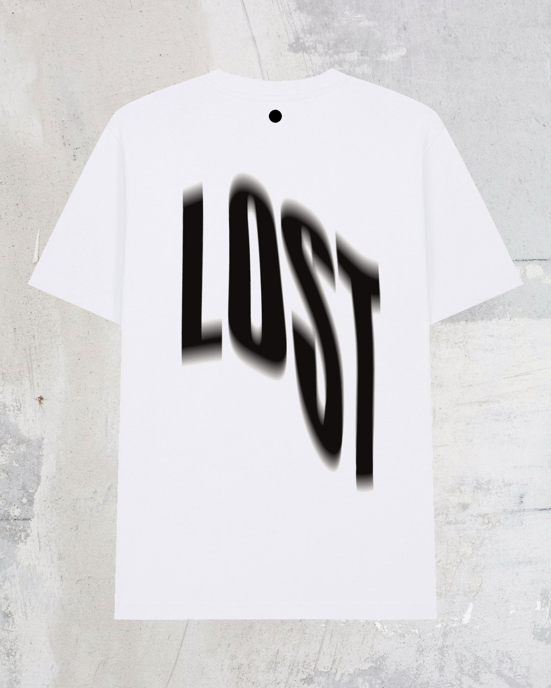 Oversized Shirt mit LOST Back Print