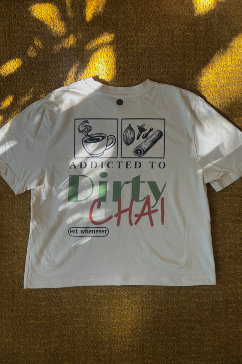 Dirty Chai Shirt - Medium Cropped
