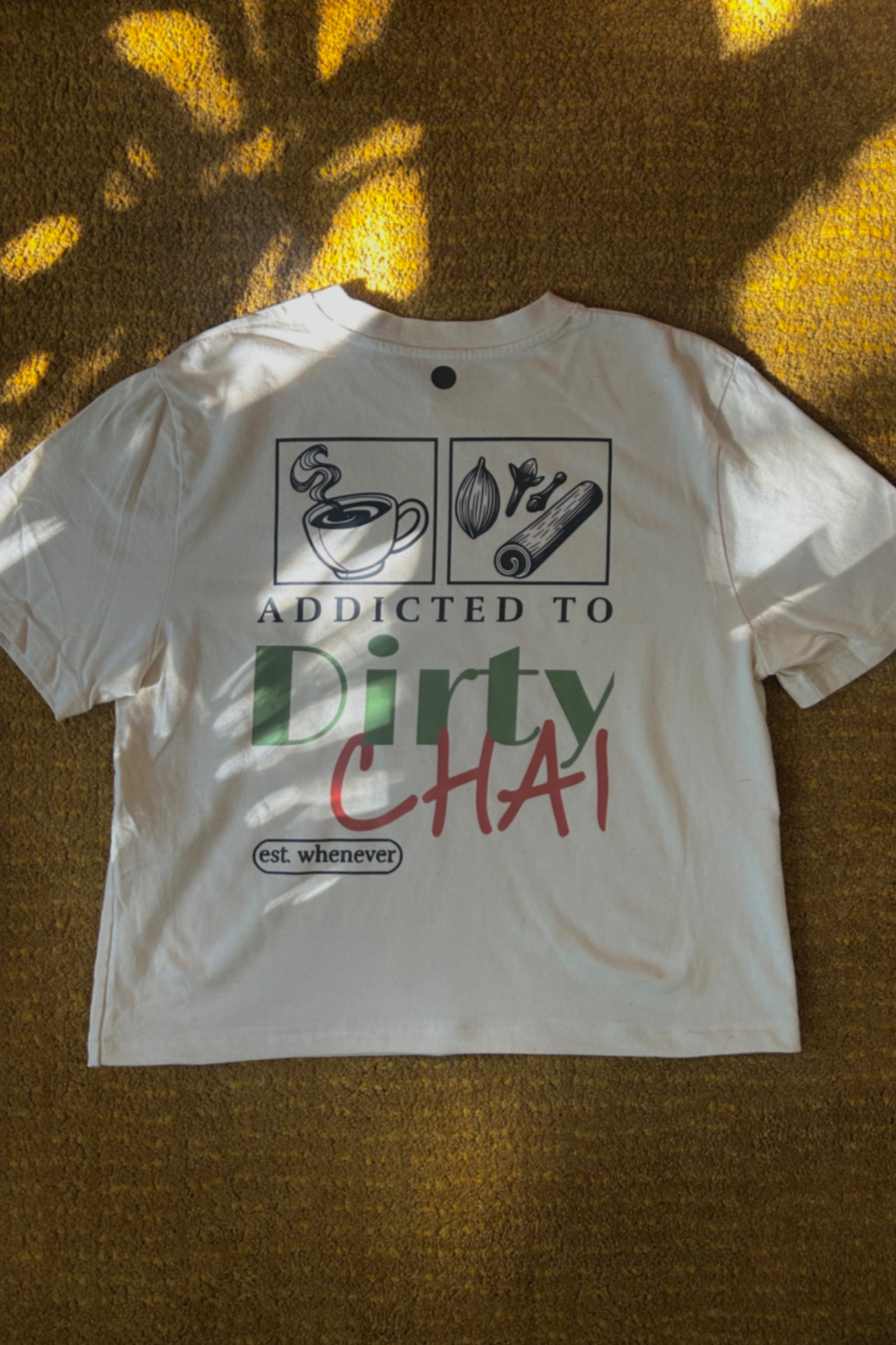 Dirty Chai Shirt - Medium Cropped