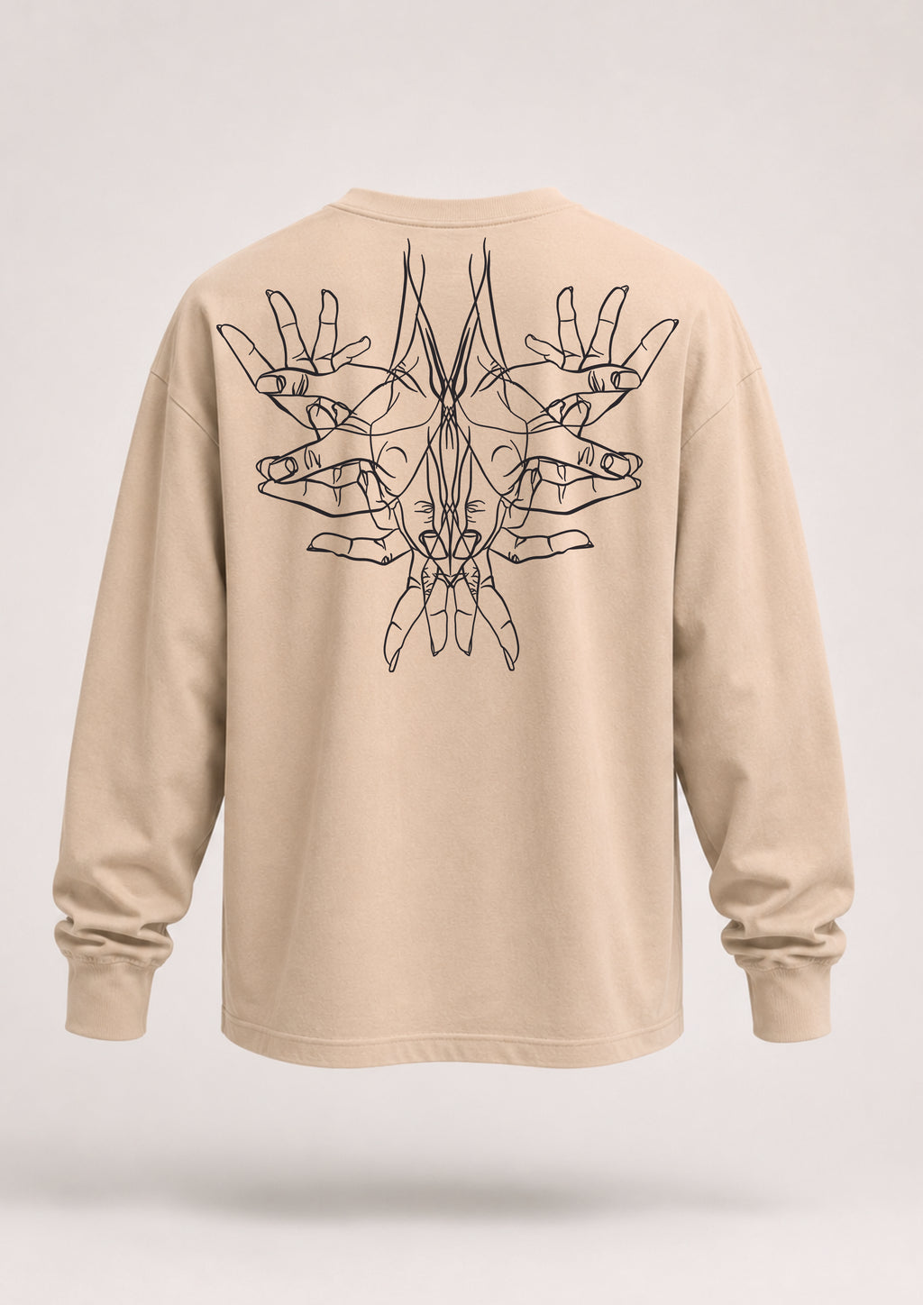 Hand Backprint Longsleeve