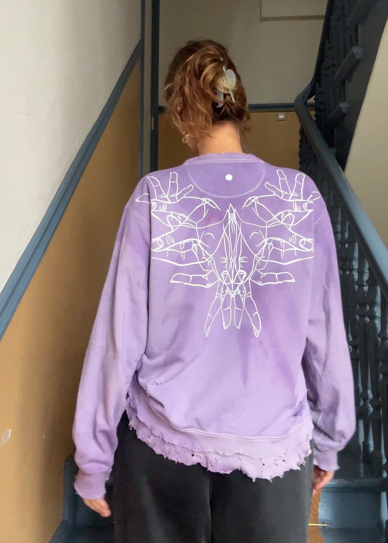 Upcycled unisex Longsleeve