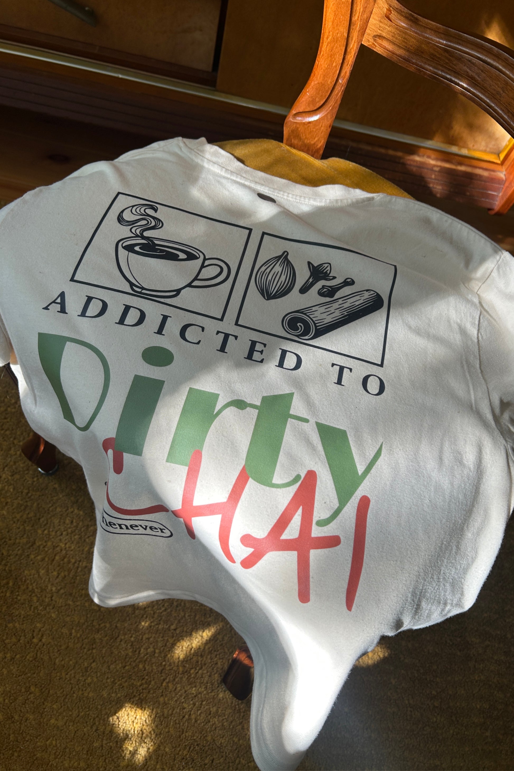 Dirty Chai Shirt - Medium Cropped