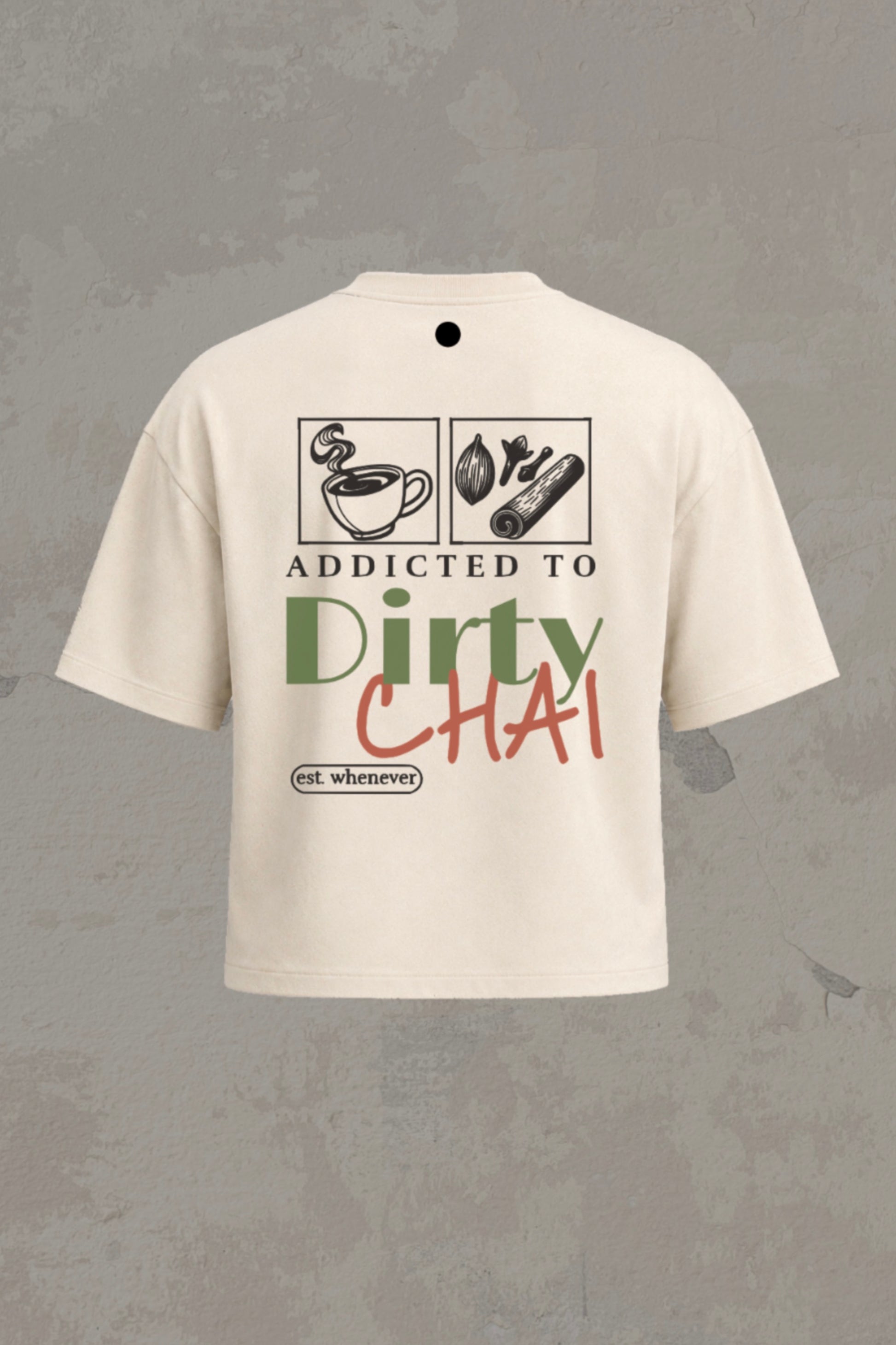 Dirty Chai Shirt - Medium Cropped