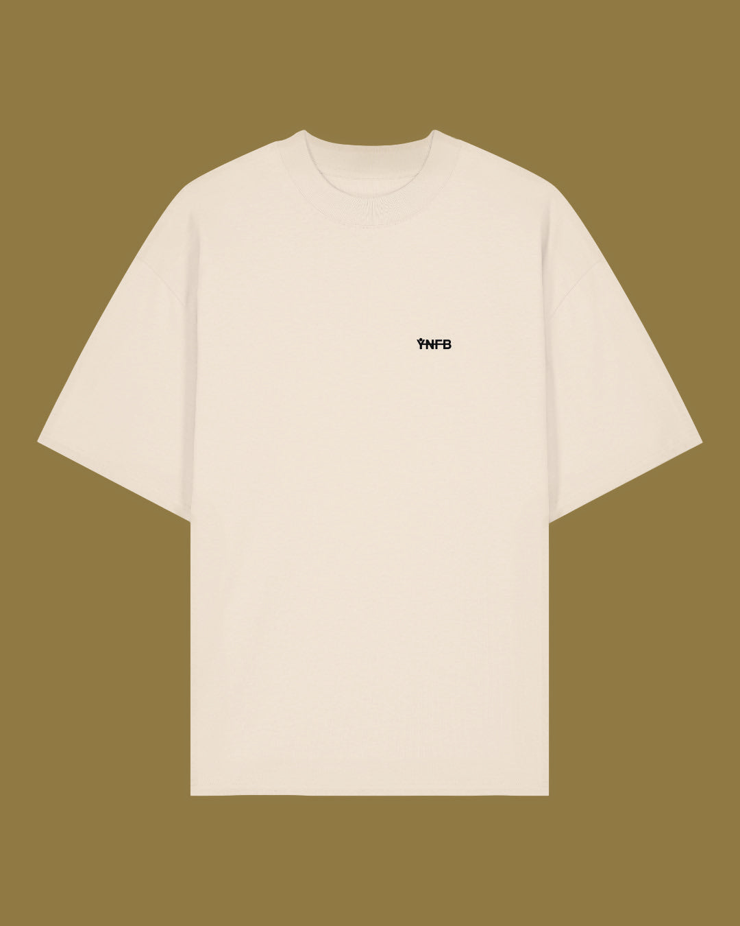 Boxy T-Shirt mit großem Hand Backprint