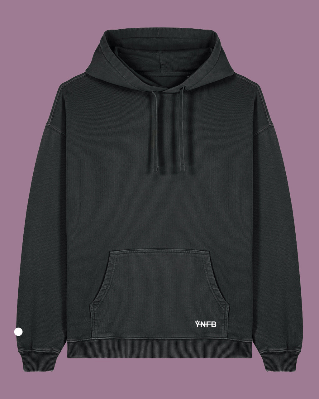 YNFB Dopamine Hoodie – Oversized, Casual & Vintage-Washed